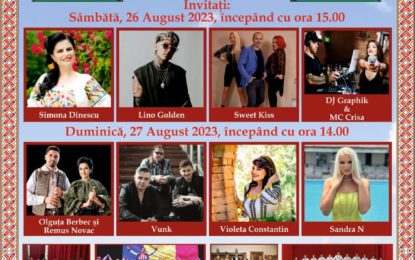 Distracție, voie bună și artiști de top la Zilele Comunei Bascov, ediția a XIV-a, 26 – 27 august 2023