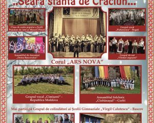 Decembrie, lună bogată în evenimente culturale la Casa de Cultură Bascov