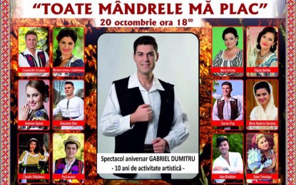 SPECTACOL ANIVERSAR- *TOATE MANDRELE MA PLAC*- GABRIEL DUMITRU