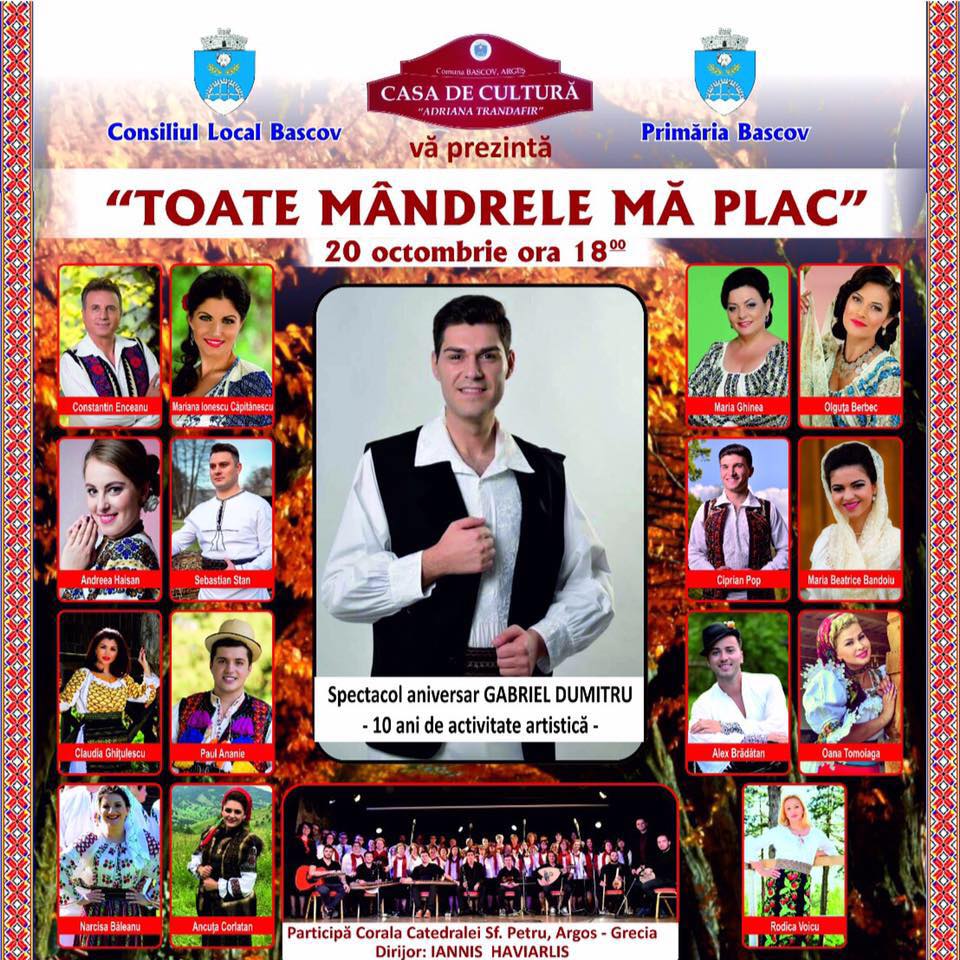 SPECTACOL ANIVERSAR- *TOATE MANDRELE MA PLAC*- GABRIEL DUMITRU