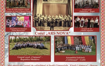 Decembrie, lună bogată în evenimente culturale la Casa de Cultură Bascov