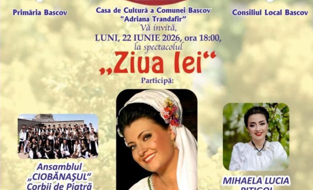 Spectacol deosebit dedicat „Zilei Iei”, la Casa de Cultură din Bascov