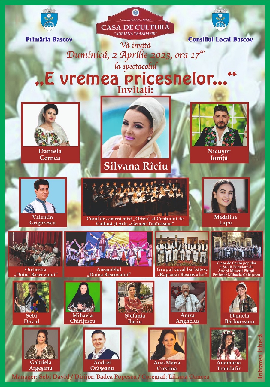La Bascov ”E vremea pricesnelor…” – Un spectacol dedicat sărbătorilor Pascale