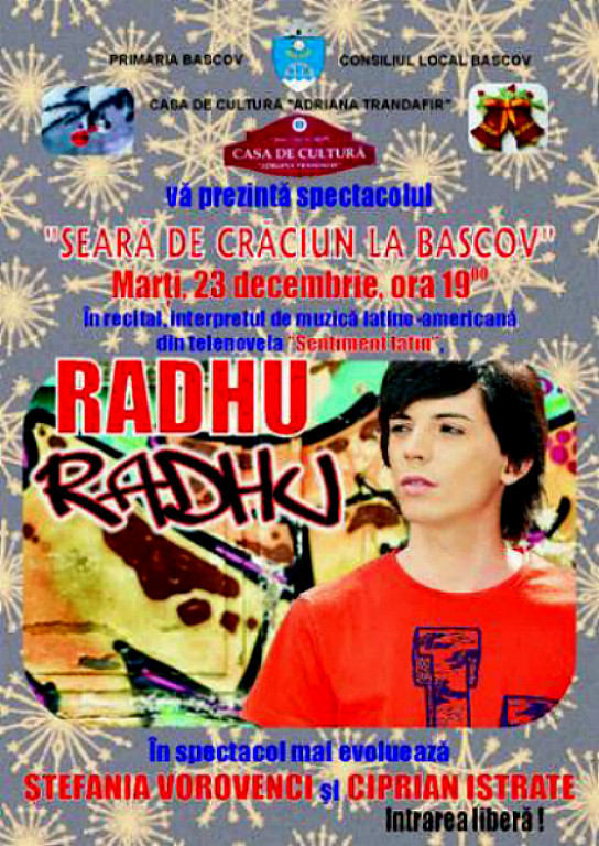 Spectacolul ”Seara de Craciun la Bascov ” 23 DEC 2014