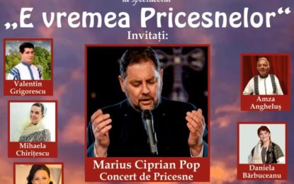 „E vremea Pricesnelor”, un nou eveniment al Casei de Cultură Bascov
